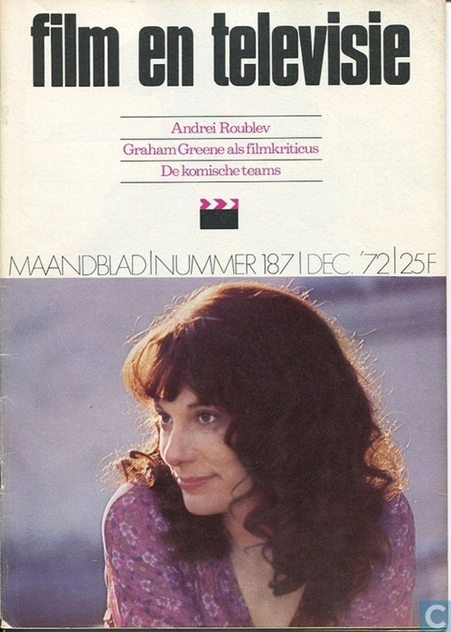 FILM EN TELEVISIE magazine side cover Issue 187 December 1972