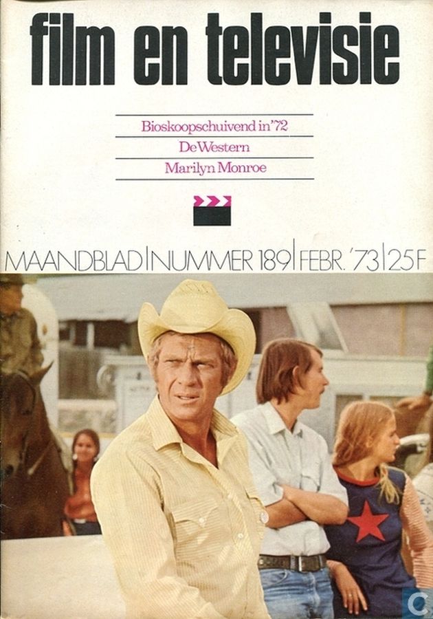 FILM EN TELEVISIE magazine side cover Issue 189 February 1973
