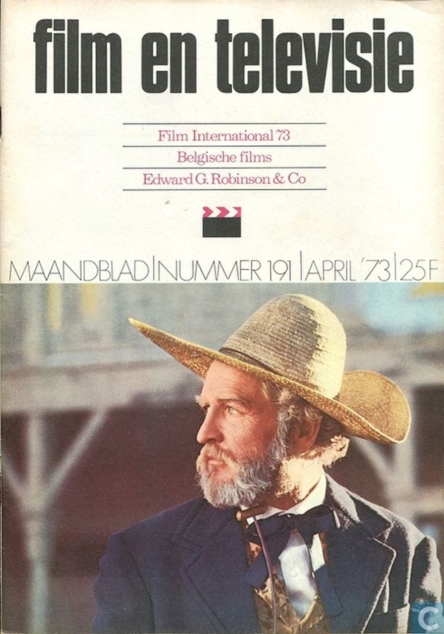 FILM EN TELEVISIE magazine side cover Issue 191 April 1973