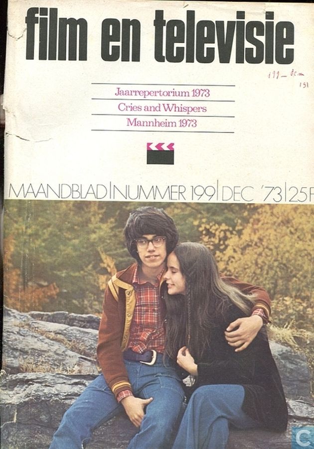 FILM EN TELEVISIE magazine side cover Issue 199 December 1973