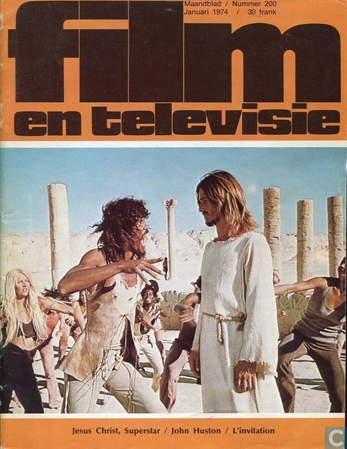 FILM EN TELEVISIE magazine side cover Issue 200 January 1974