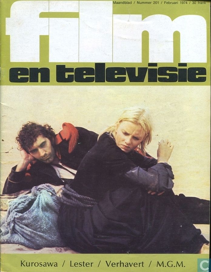 FILM EN TELEVISIE magazine side cover Issue 201 February 1974
