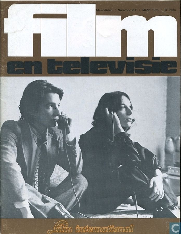 FILM EN TELEVISIE magazine side cover Issue 202 March 1974