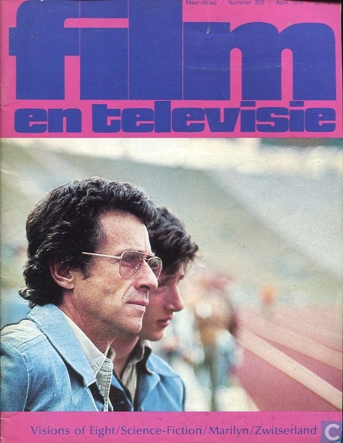 FILM EN TELEVISIE magazine side cover Issue 203 April 1974