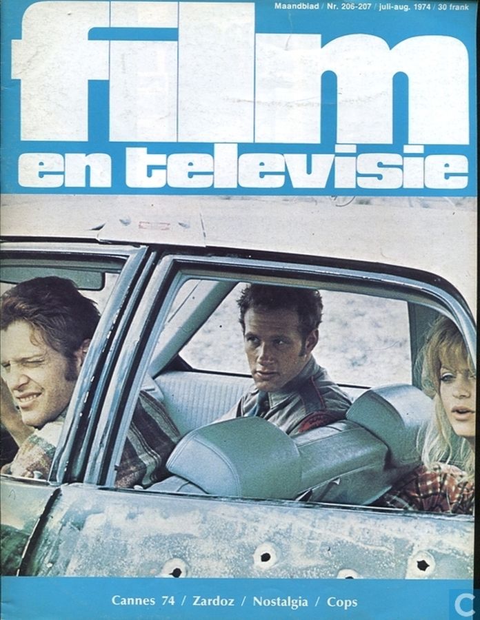 FILM EN TELEVISIE magazine side cover Issue 206/207 July/August 1974