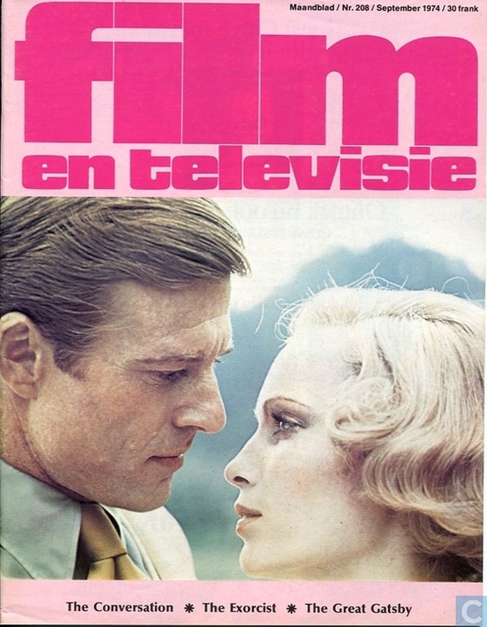 FILM EN TELEVISIE magazine side cover Issue 208 September 1974