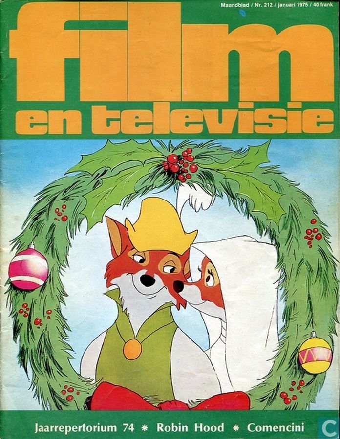 FILM EN TELEVISIE magazine side cover Issue 212 January 1975