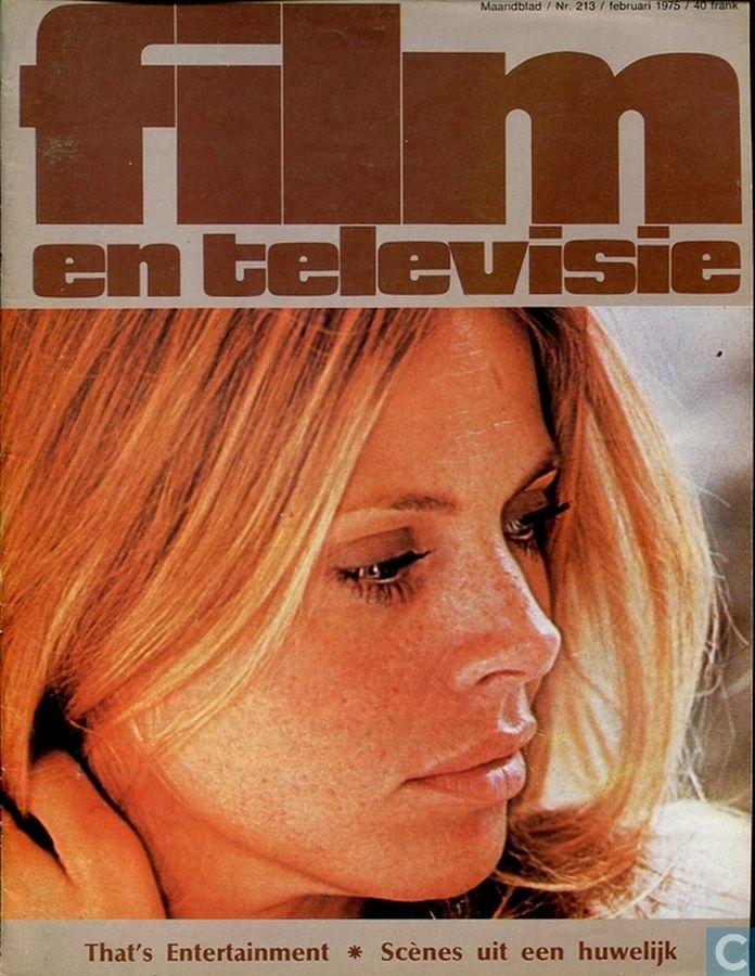 FILM EN TELEVISIE magazine side cover Issue 213 February 1975