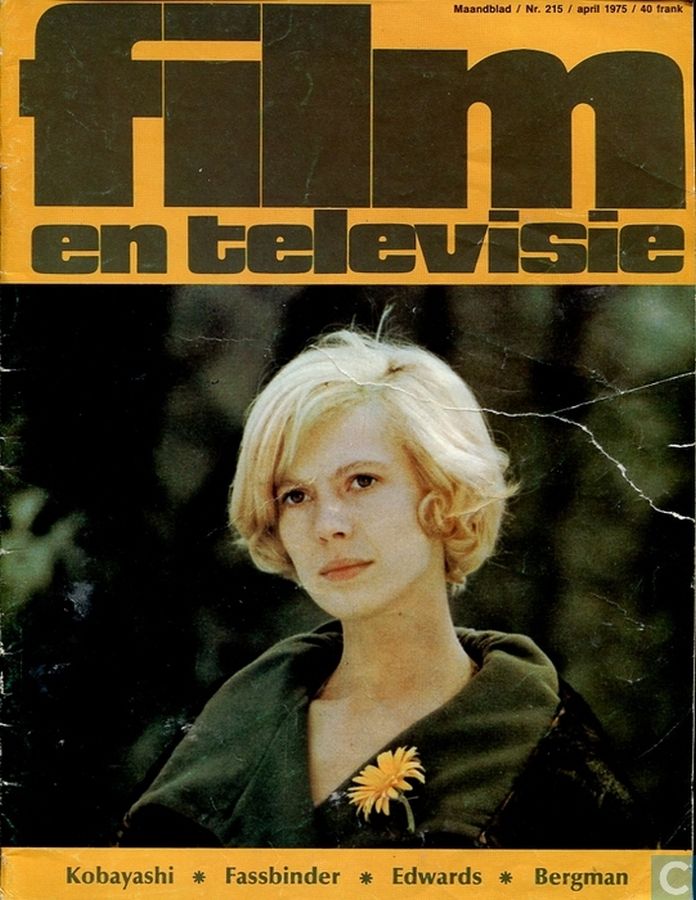 FILM EN TELEVISIE magazine side cover Issue 215 April 1975