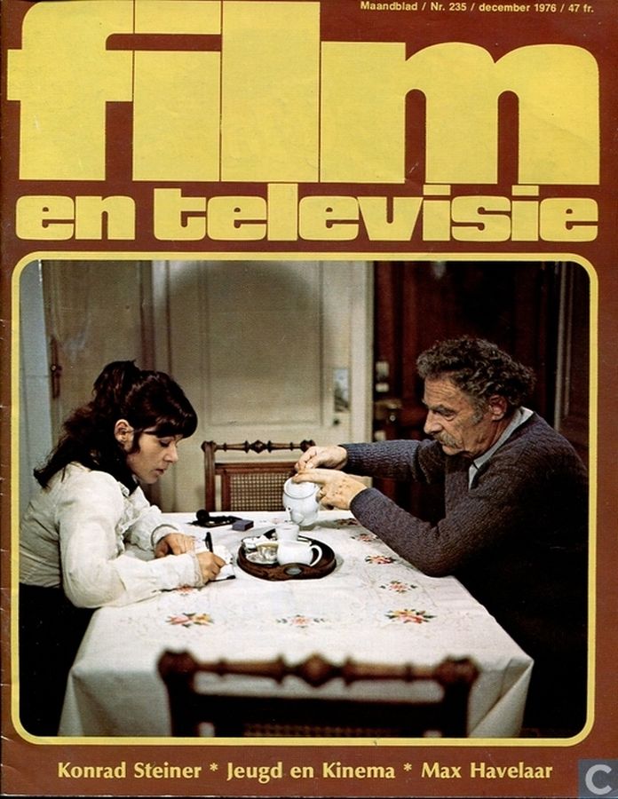 FILM EN TELEVISIE magazine side cover Issue 235 December 1976