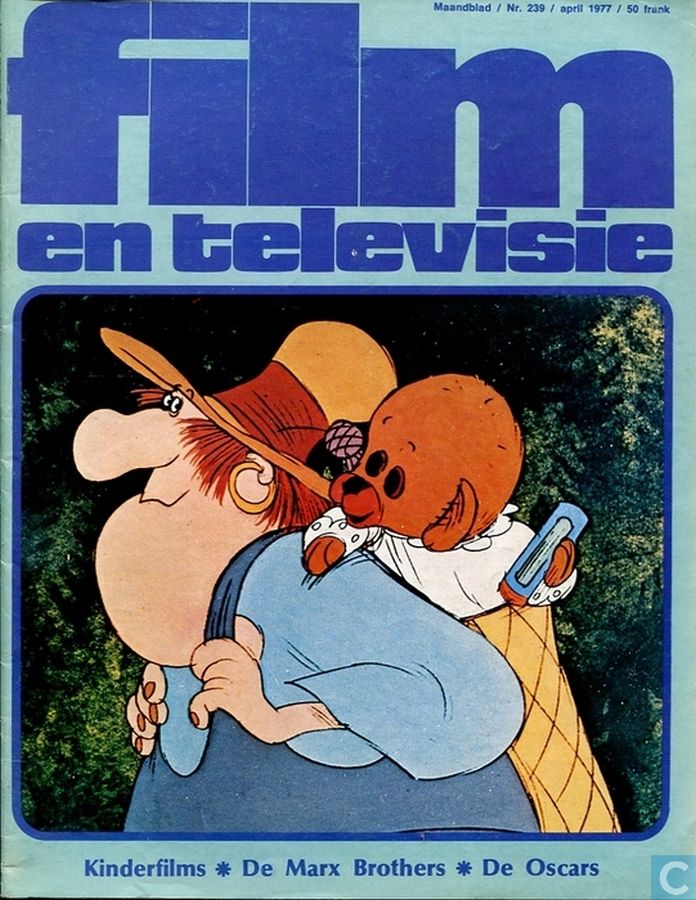 FILM EN TELEVISIE magazine side cover Issue 239 April 1977