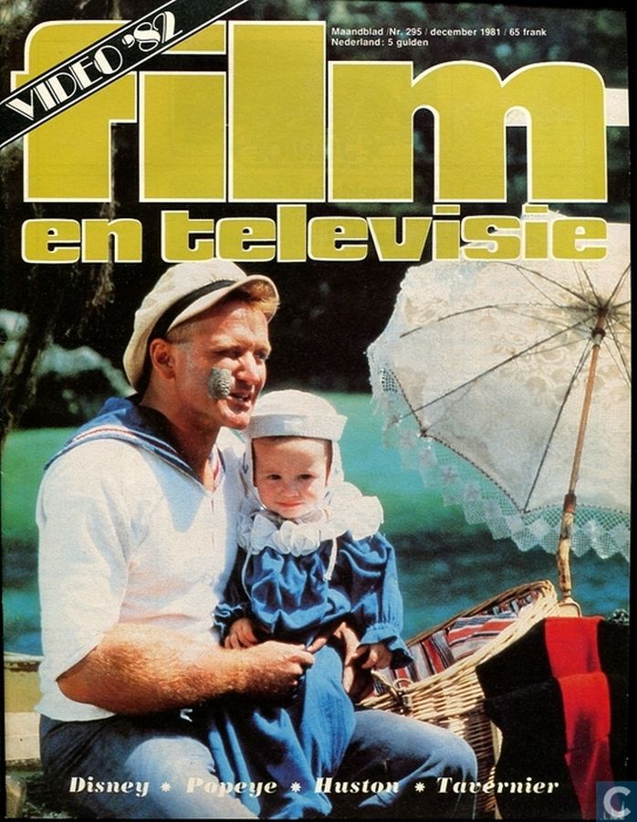 FILM EN TELEVISIE magazine side cover Issue 295 December 1981