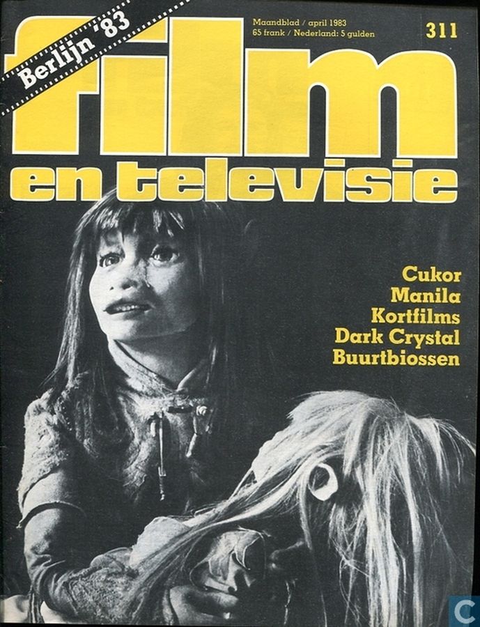 FILM EN TELEVISIE magazine side cover Issue 311 April 1983