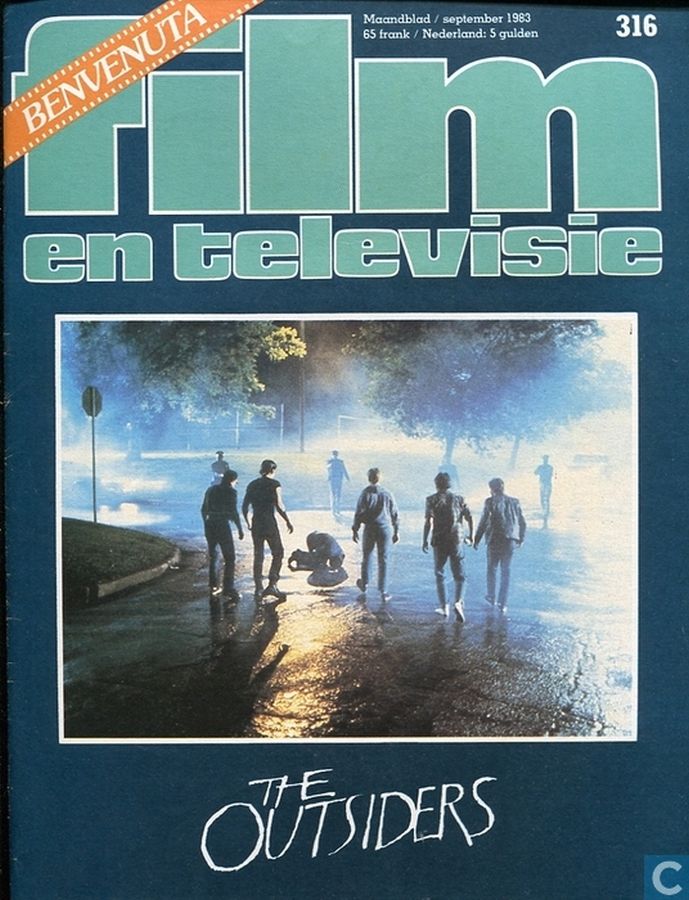 FILM EN TELEVISIE magazine side cover Issue 316 September 1983