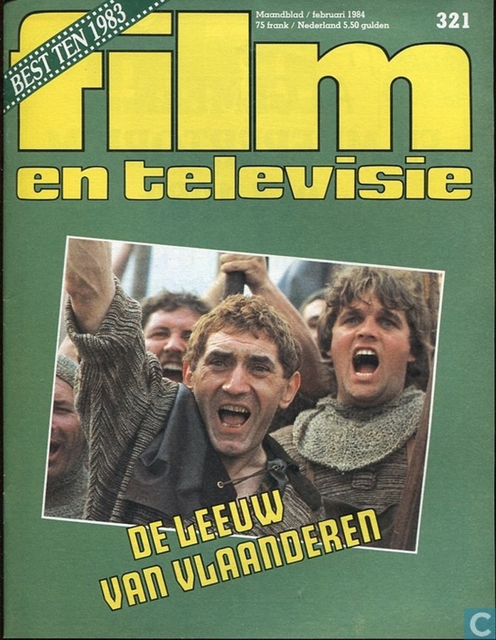 FILM EN TELEVISIE magazine side cover Issue 321 February 1984