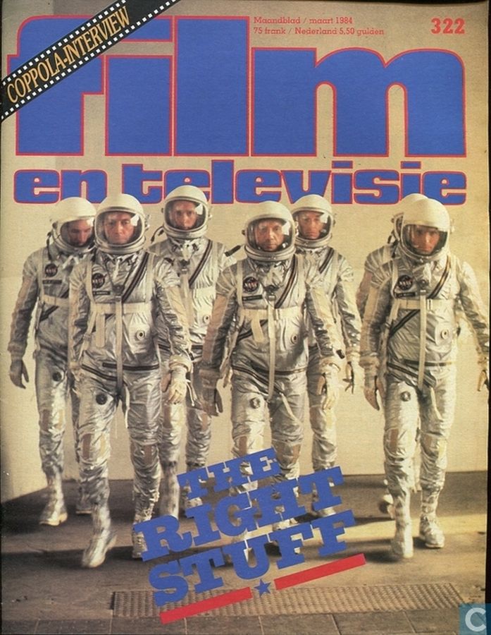 FILM EN TELEVISIE magazine side cover Issue 322 March 1984