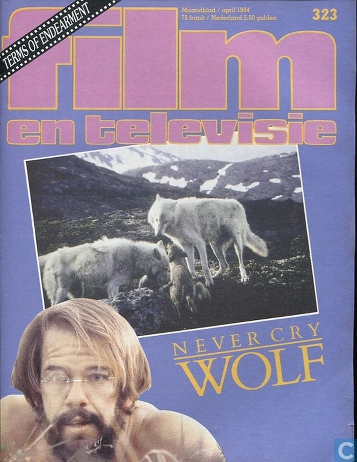 FILM EN TELEVISIE magazine side cover Issue 323 April 1984