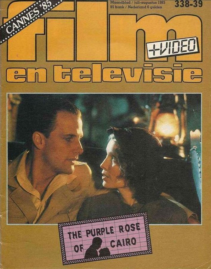 FILM EN TELEVISIE magazine side cover Issue 338/339 July/August 1985