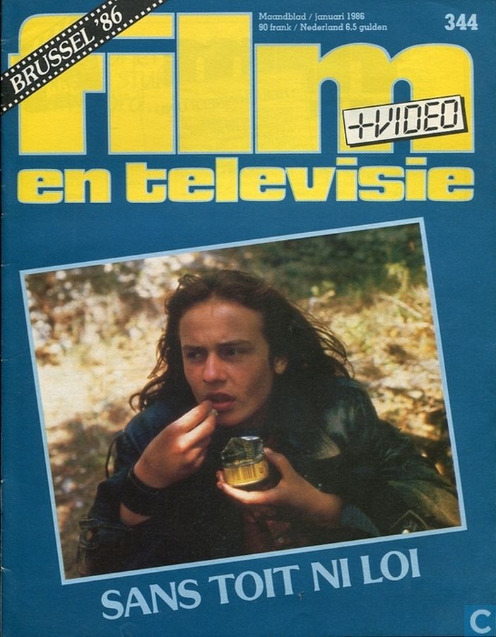 FILM EN TELEVISIE magazine side cover Issue 344 January 1986
