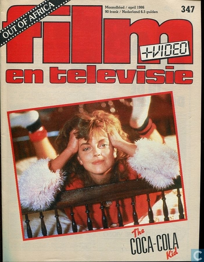FILM EN TELEVISIE magazine side cover Issue 347 April 1986