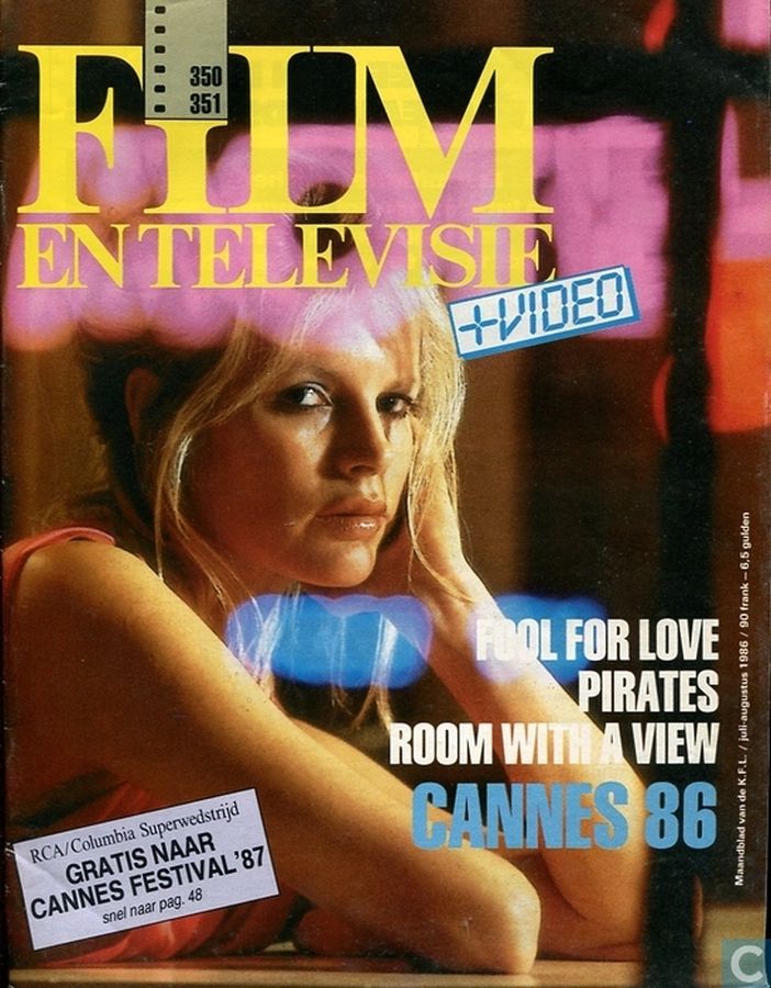 FILM EN TELEVISIE magazine side cover Issue 350/351 July/August 1986