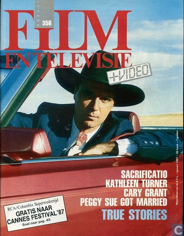 FILM EN TELEVISIE magazine side cover Issue 356 January 1987