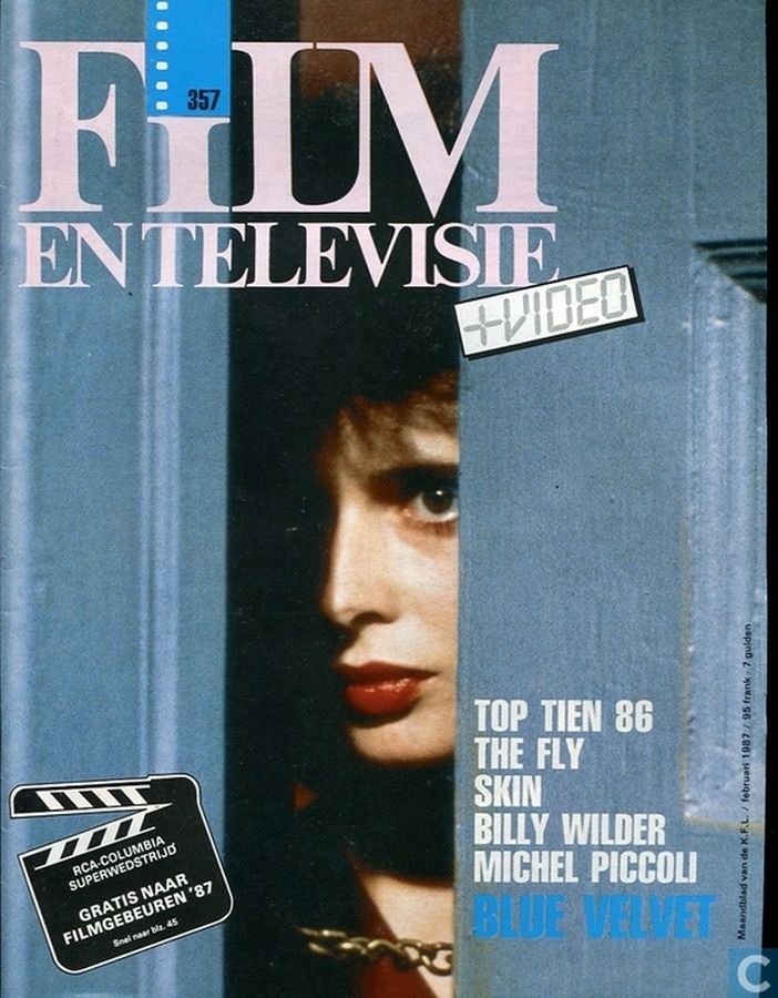FILM EN TELEVISIE magazine side cover Issue 357 February 1987