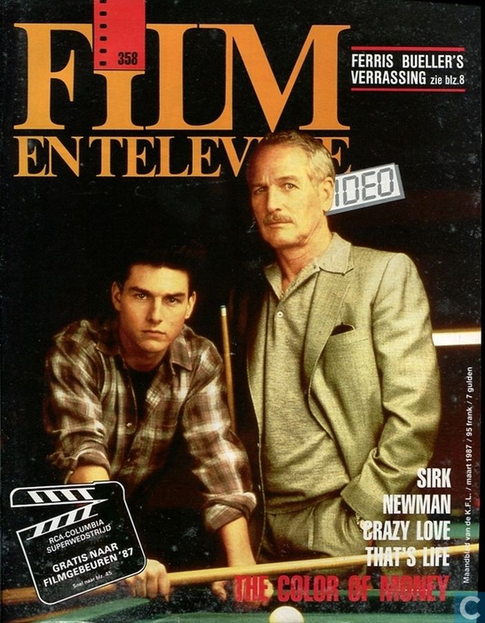FILM EN TELEVISIE magazine side cover Issue 358 March 1987