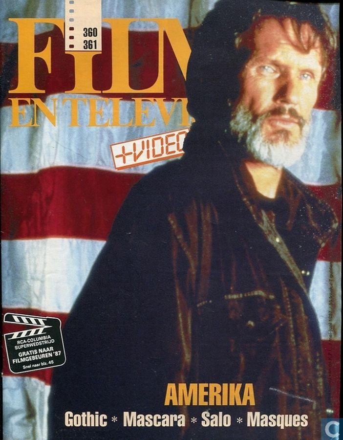 FILM EN TELEVISIE magazine side cover Issue 360/361 May/June 1987