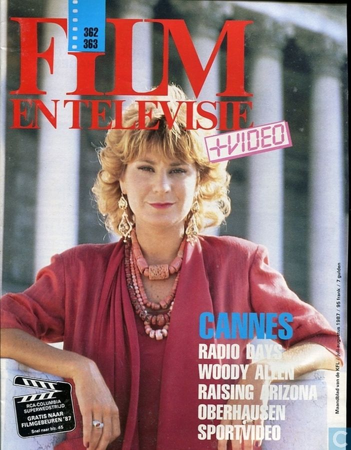 FILM EN TELEVISIE magazine side cover Issue 362/363 July/August 1987