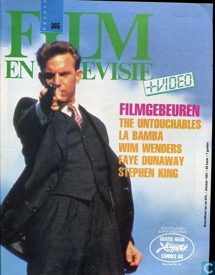 FILM EN TELEVISIE magazine side cover Issue 365 October 1987