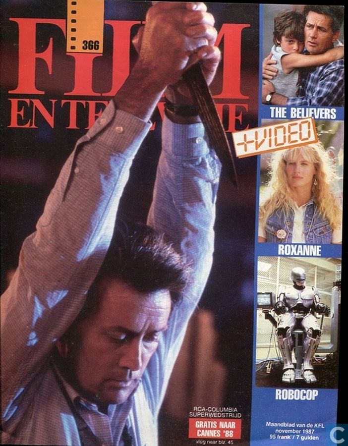 FILM EN TELEVISIE magazine side cover Issue 366 November 1987