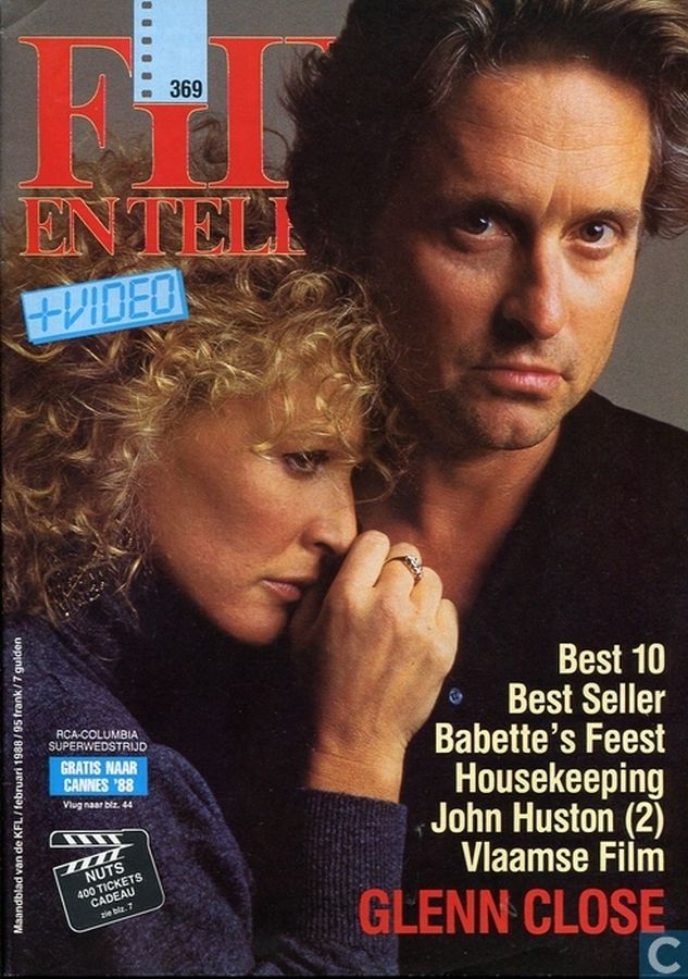 FILM EN TELEVISIE magazine side cover Issue 369 February 1988
