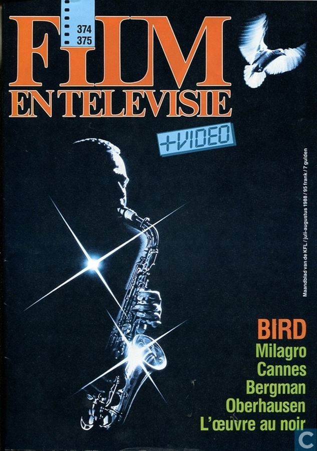 FILM EN TELEVISIE magazine side cover Issue 374/375 July/August 1988