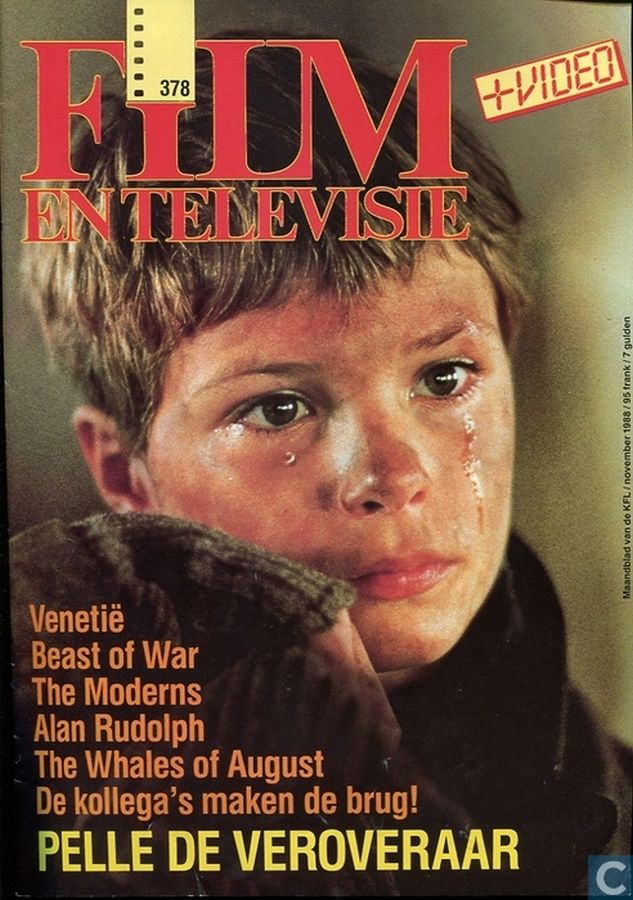 FILM EN TELEVISIE magazine side cover Issue 378 November 1988