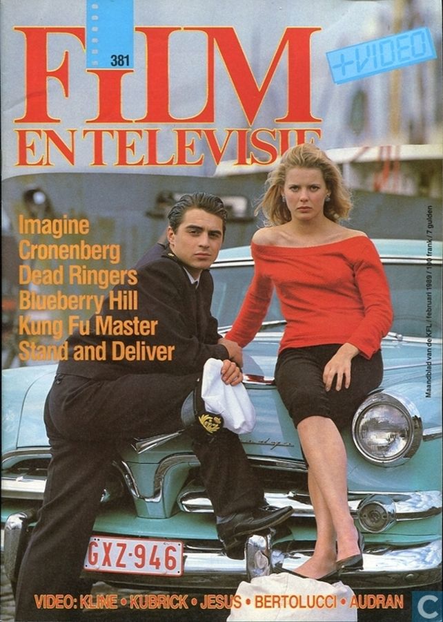 FILM EN TELEVISIE magazine side cover Issue 381 February 1989