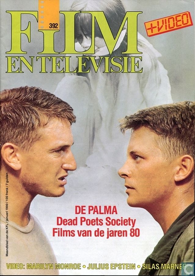 FILM EN TELEVISIE magazine side cover Issue 392 January 1990