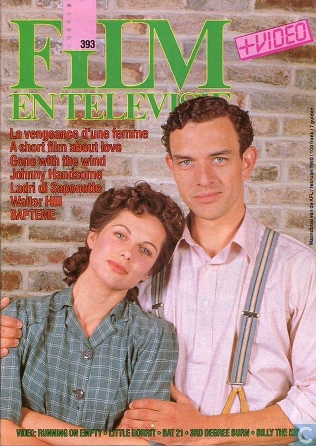 FILM EN TELEVISIE magazine side cover Issue 393 February 1990