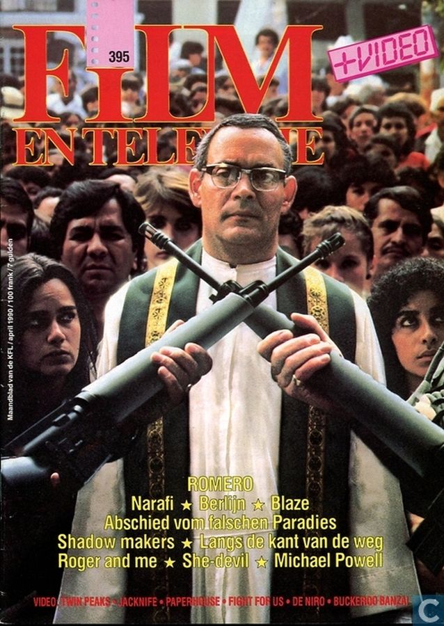 FILM EN TELEVISIE magazine side cover Issue 395 April 1990