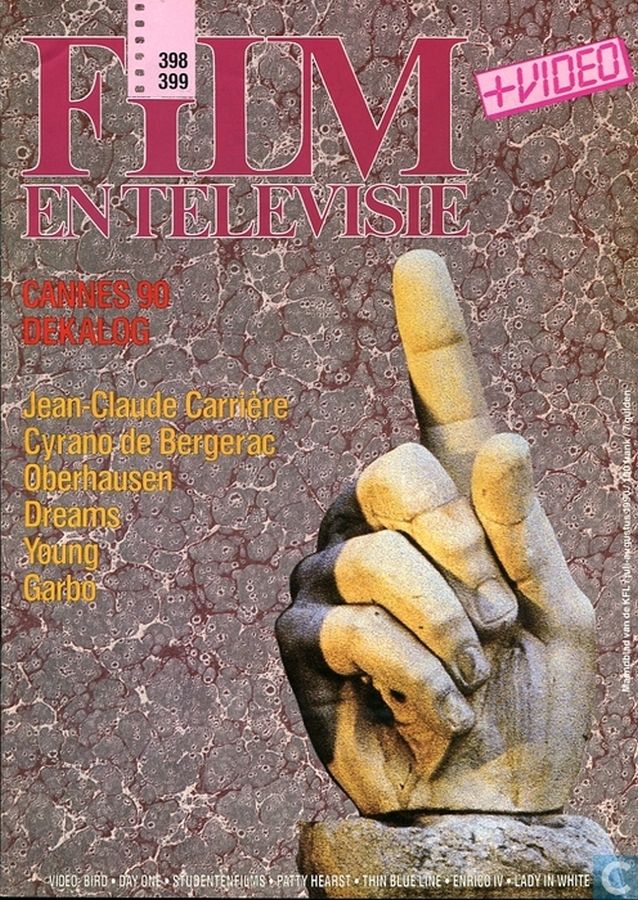 FILM EN TELEVISIE magazine side cover Issue 398/399 July/August 1990