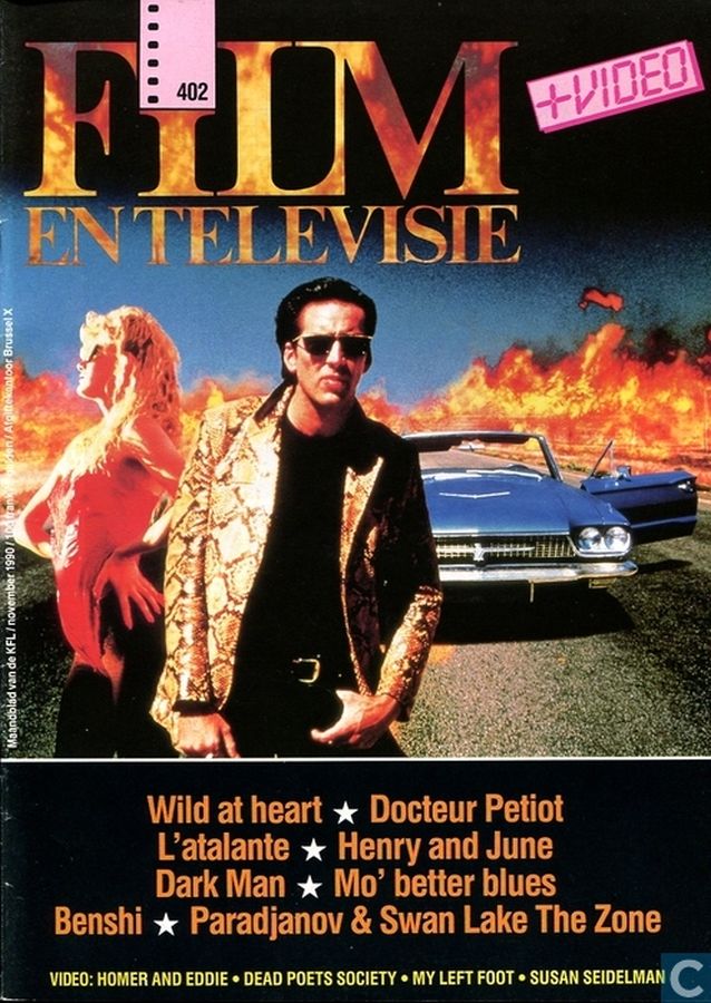 FILM EN TELEVISIE magazine side cover Issue 402 November 1990