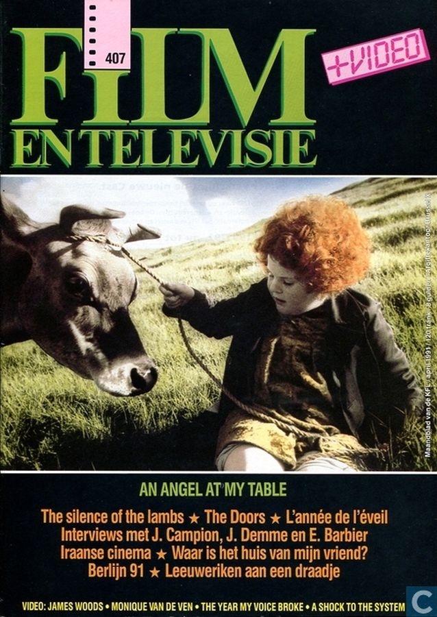 FILM EN TELEVISIE magazine side cover Issue 407 April 1991