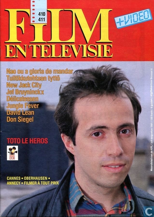 FILM EN TELEVISIE magazine side cover Issue 410/411 July/August 1991