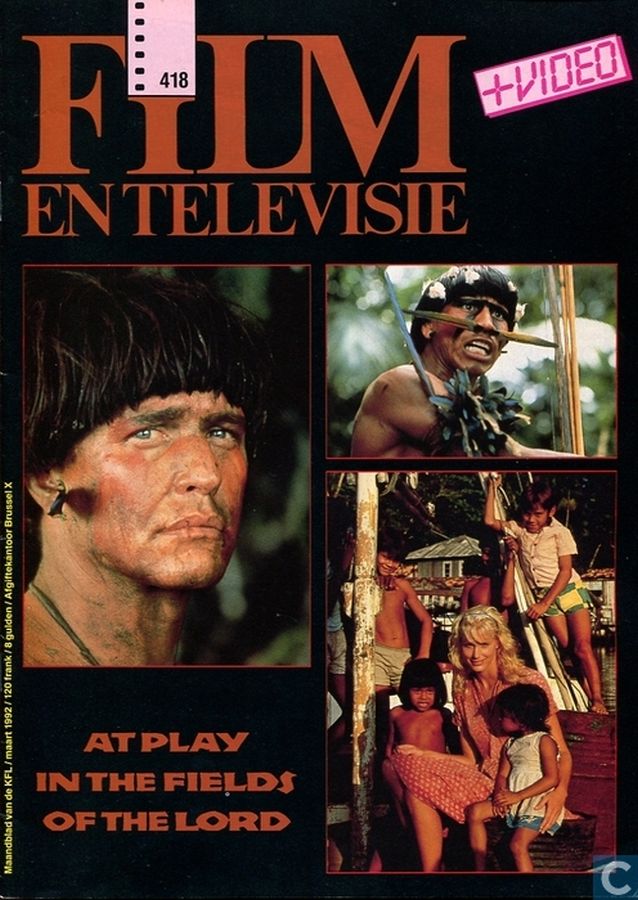 FILM EN TELEVISIE magazine side cover Issue 418 March 1992