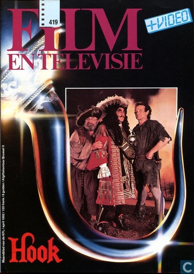 FILM EN TELEVISIE magazine side cover Issue 419 April 1992
