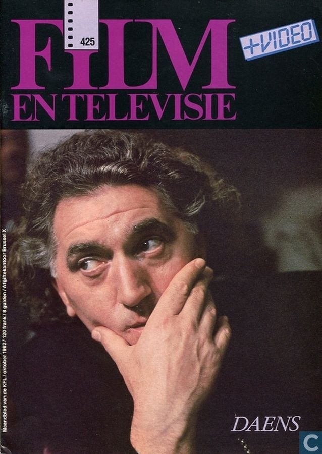FILM EN TELEVISIE magazine side cover Issue 425 October 1992