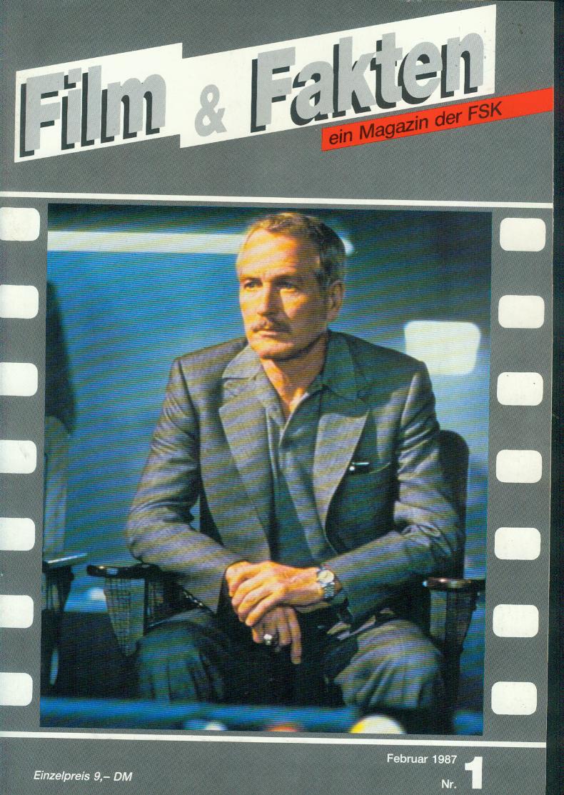 FILM UND FAKTEN magazine side cover Issue 1 February 1987