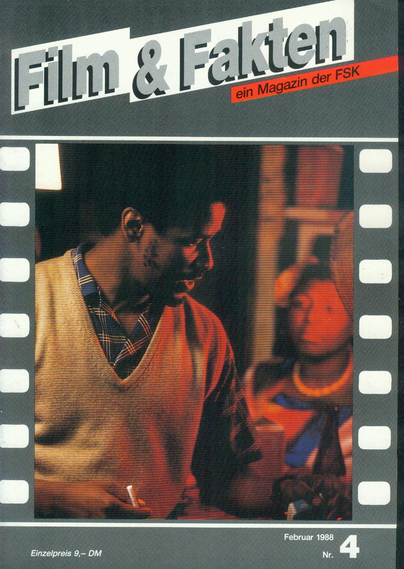 FILM UND FAKTEN magazine side cover Issue 4 February 1988
