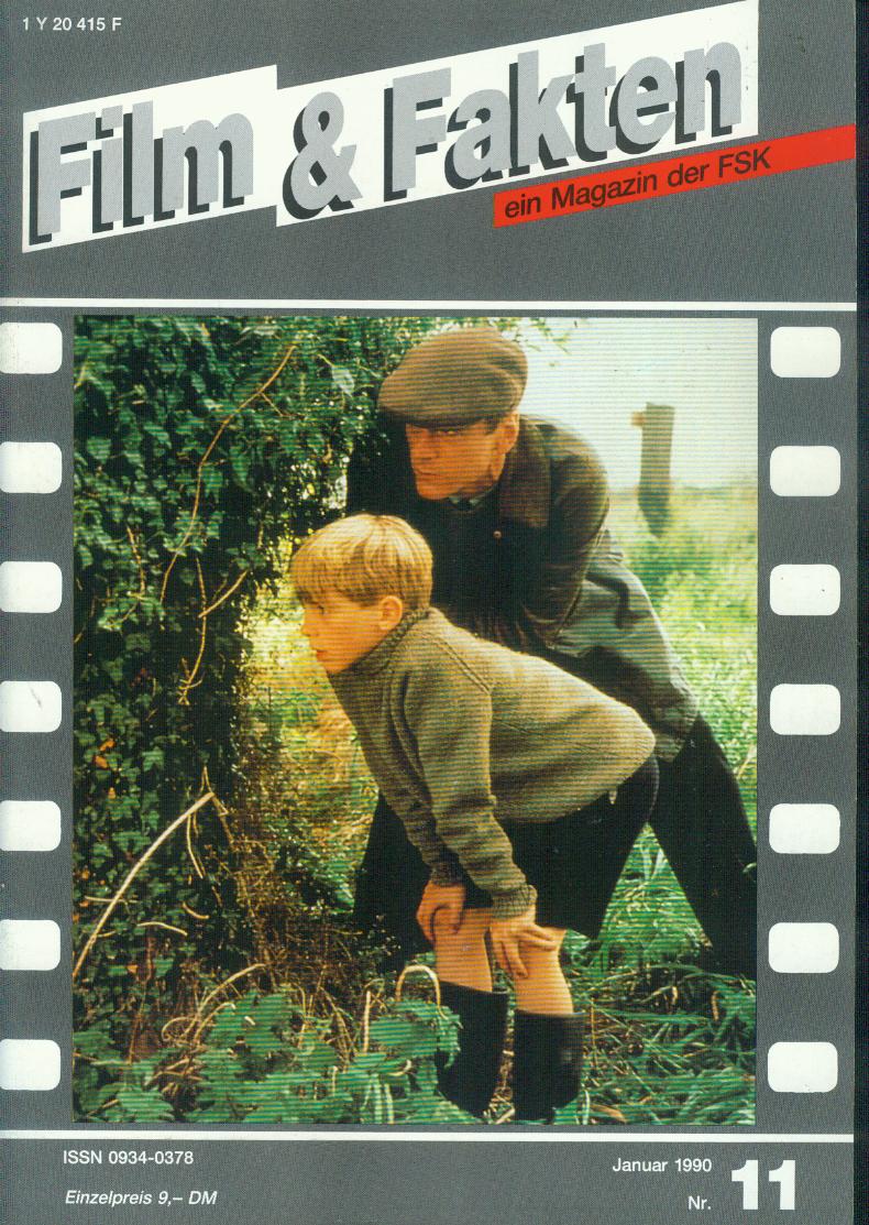 FILM UND FAKTEN magazine side cover Issue 11 January 1990