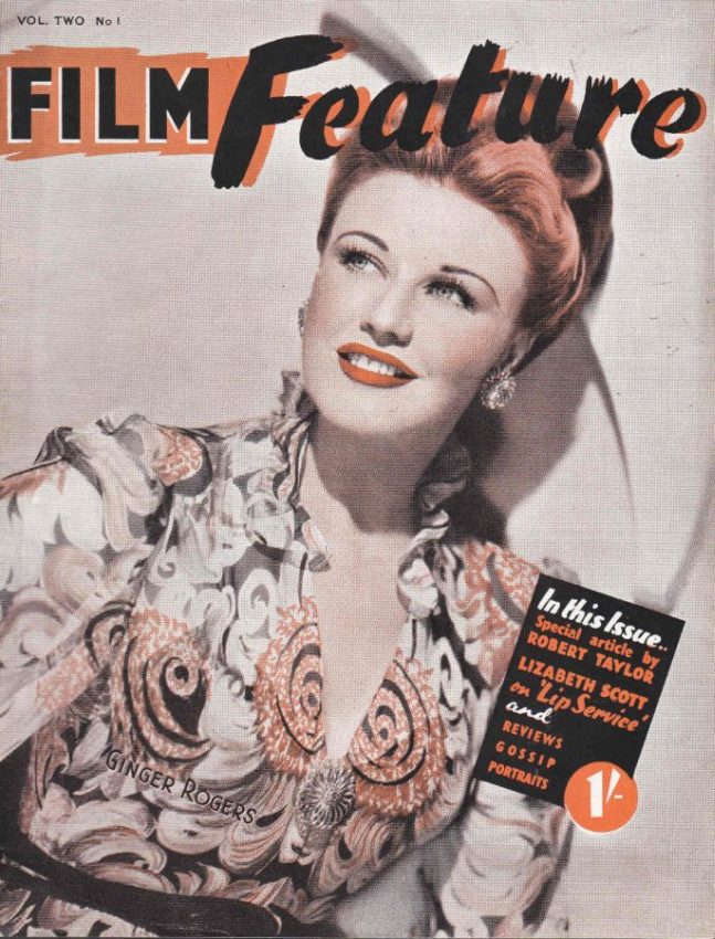 FILM FEATURE magazine side cover  Vol 2 #1  1947